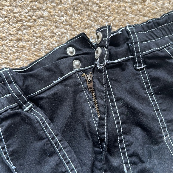Blue Savvy Black Juniors Jeans Size 7 - Picture 8 of 16
